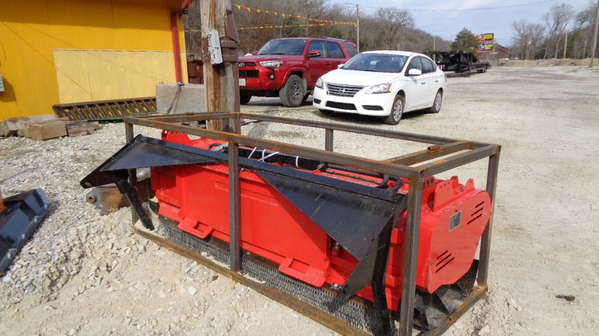 Dozer blade attachment